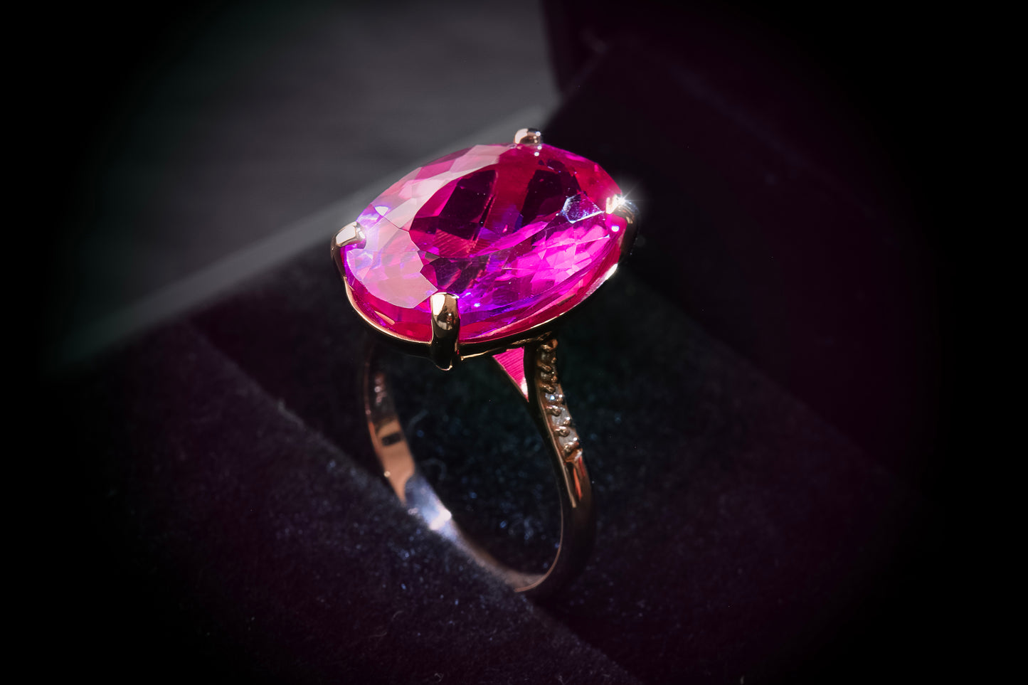 Rubí Rosa Encantado