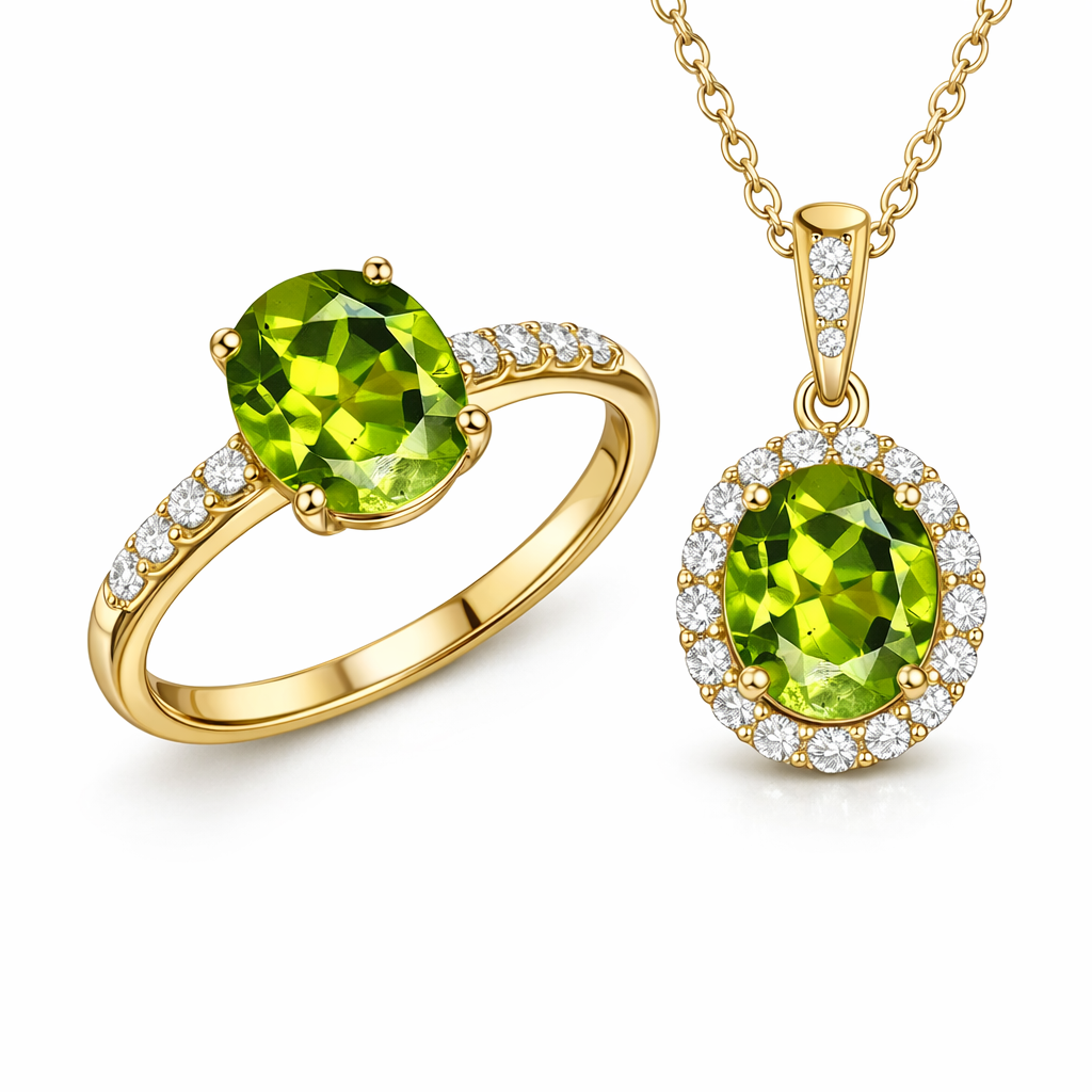 Peridoto Natural 2.24 ct – Corte Oval Facetado