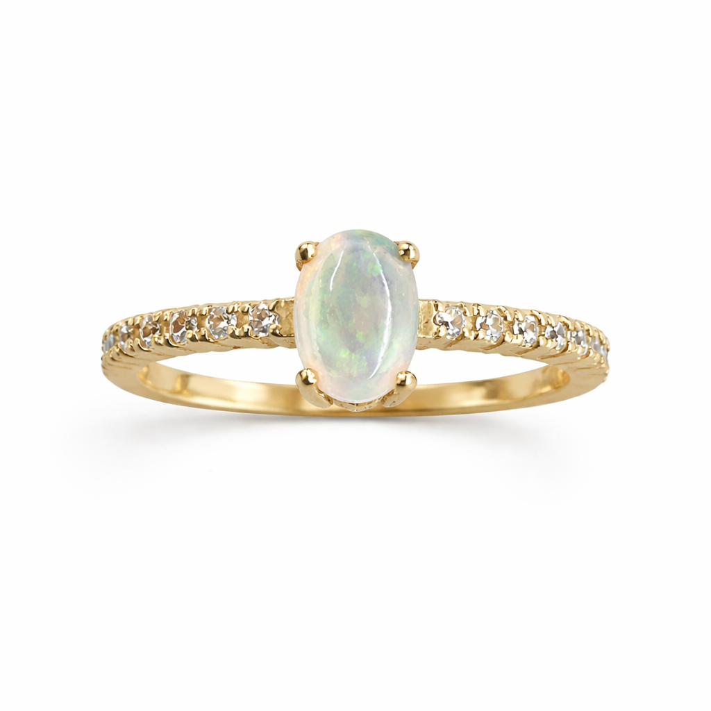 Anillo Ópalo Aura 0.25 ct