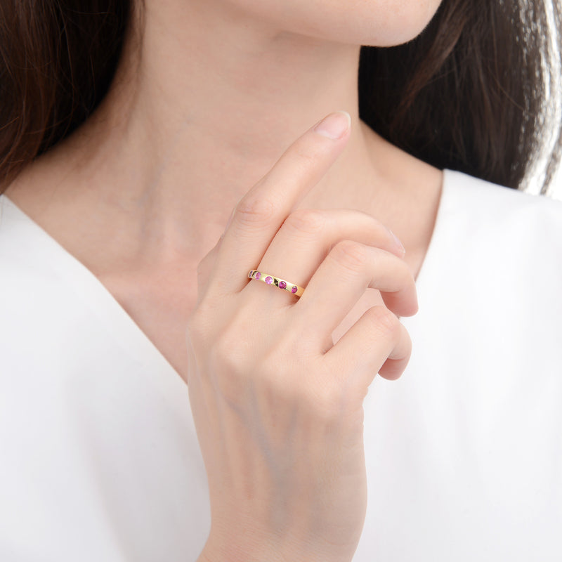 Anillo Destellos de Color