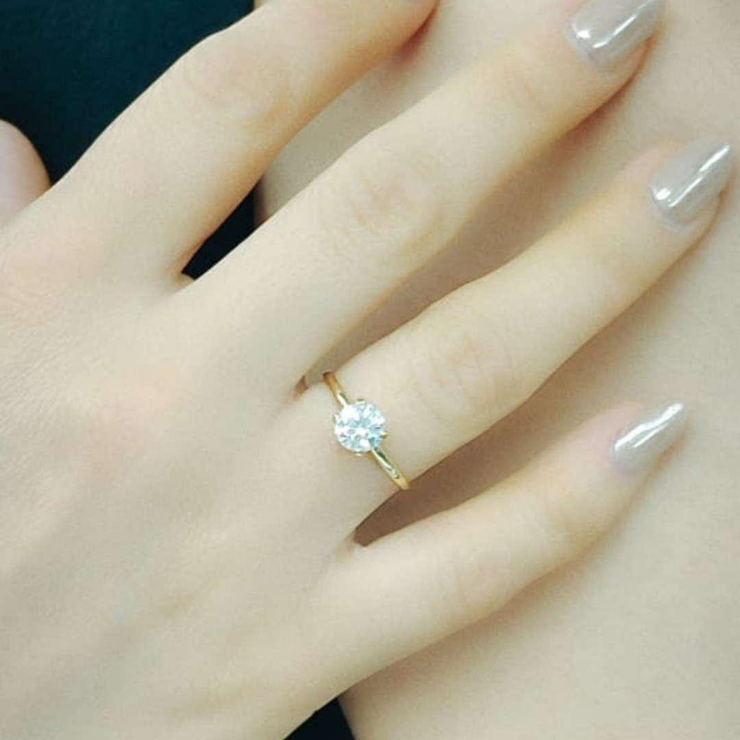 Anillo Solitario 0.72 ct