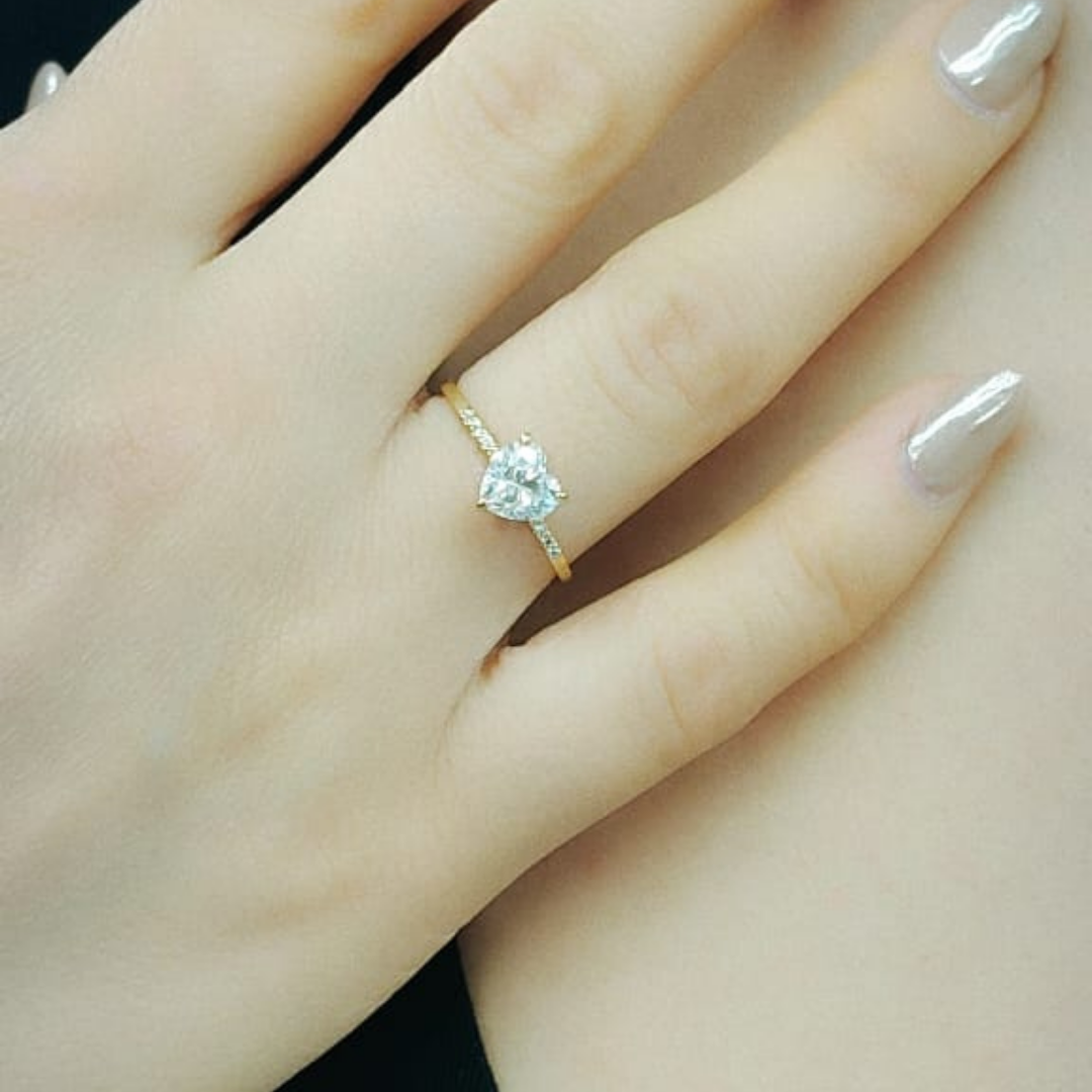 Anillo Heart Brilliance 0.825 ct
