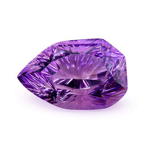 Amatista Natural Púrpura de Corte Personalizado - 38.93 Quilates