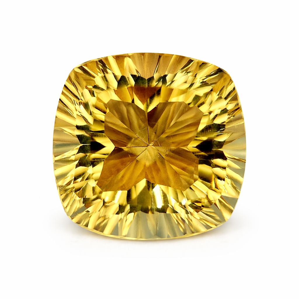 Citrino Cushion Flor – 17.62 ct