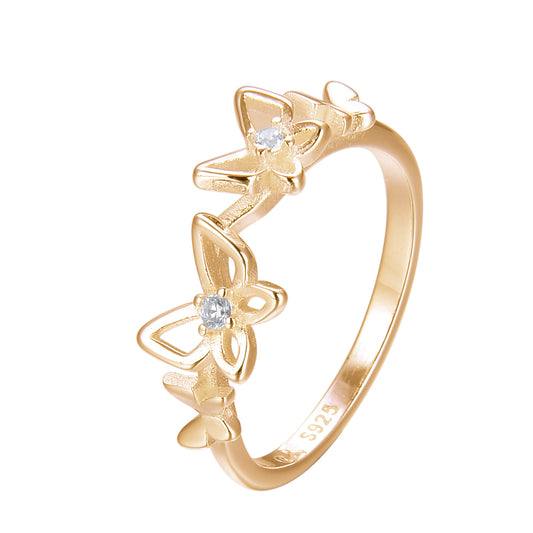 Anillo Danza de Mariposas