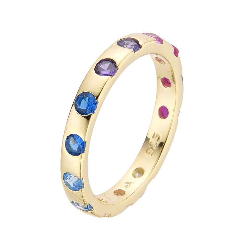 Anillo Destellos de Color