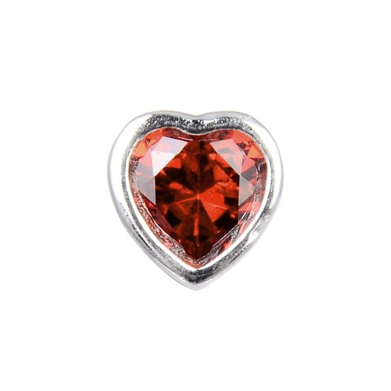 Dije de Corazón 7mm - incluye cadena
