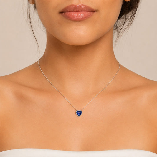 Dije de Corazón 5mm - incluye cadena
