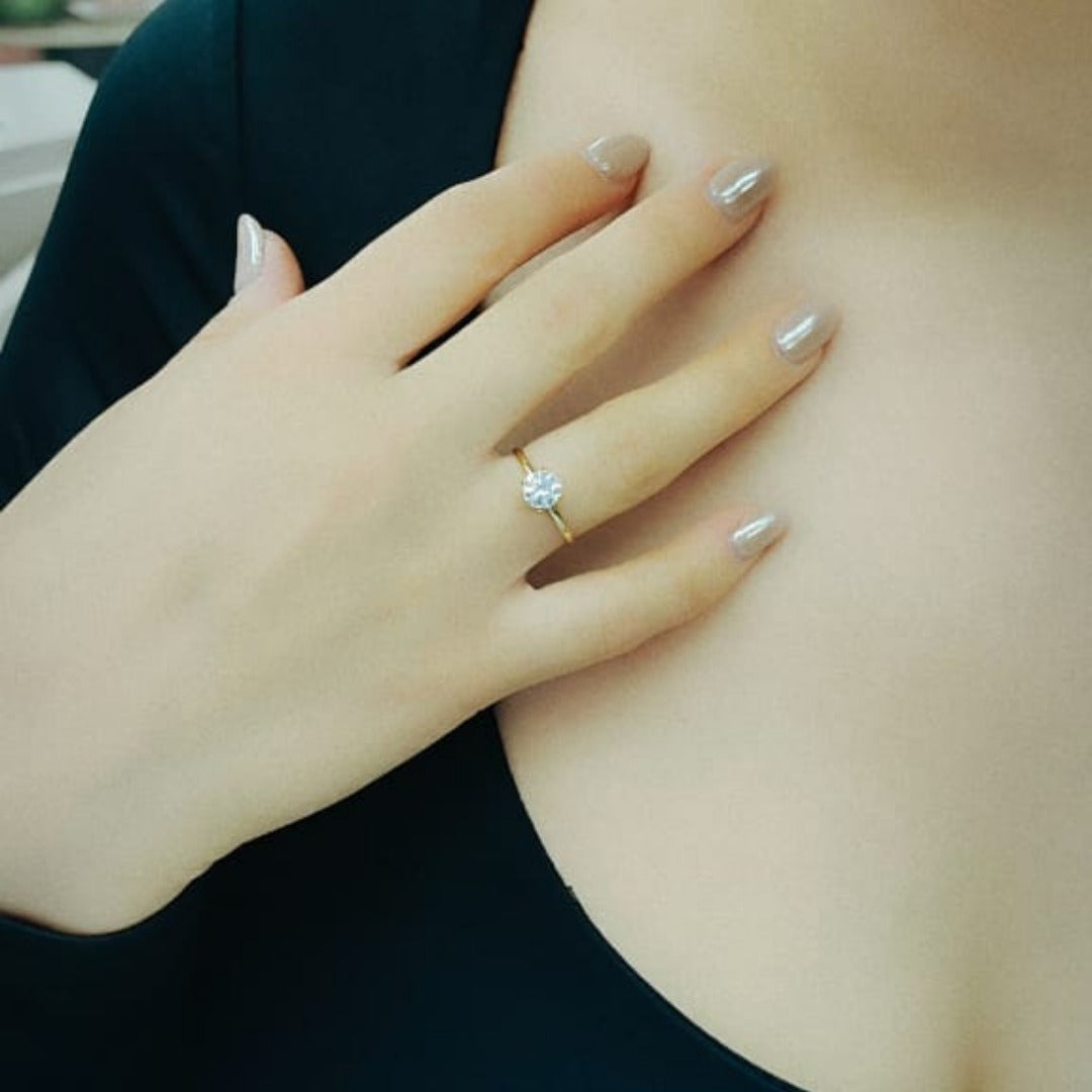 Anillo Solitario 0.80 ct