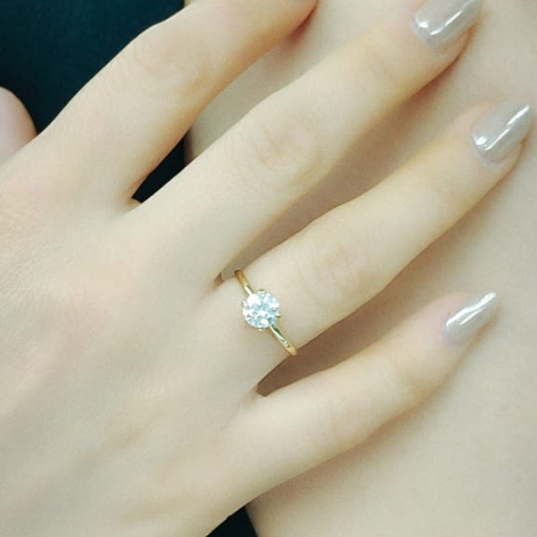 Anillo Solitario 0.80 ct
